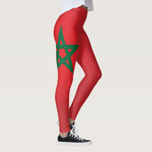 Cool Morocco Flag Fashion Leggings