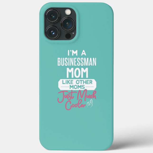 Cool Mothers Day Businessman Mom  Case-Mate iPhone Case (Back)