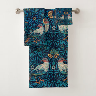 Cool motif William Morris Oiseaux Fraise Bleu