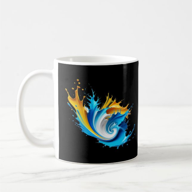 Cool motifs, fresh look: discover our ladies coffee mug (Left)