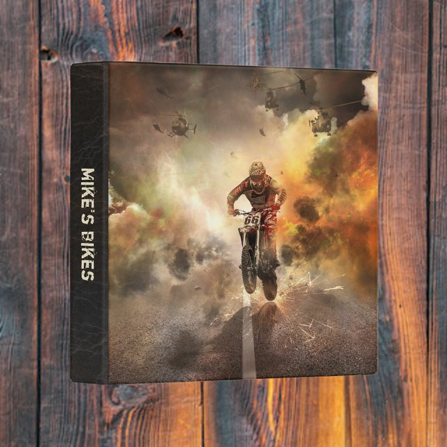 Cool Motocross Photo Album Binder (Creator Uploaded)