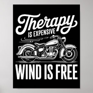 Cool Motorcycle Men Biker Rider Motor Cycle Lovers Poster