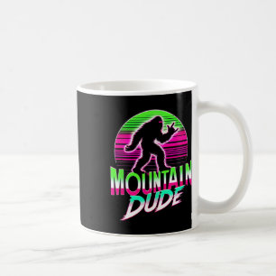Cool Mountain Dude Bigfoot Sasquatch Hiking Gift  Coffee Mug