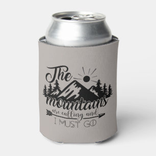 cool mountain word art adventure can cooler