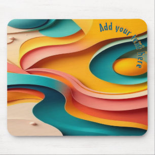 Cool mouse pad 3d colour