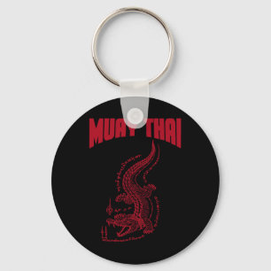 Cool Muay Thai Kickboxing For Men Keychain