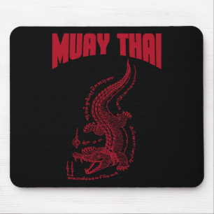 Cool Muay Thai Kickboxing For Men Mouse Pad