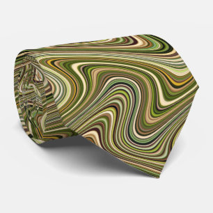 Cool Multi-Colour Curvy Lines Tie
