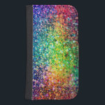 Cool Multicolor Retro Glitter & Sparkles Pattern 2 Samsung S4 Wallet Case<br><div class="desc">Coll multicolor retro glitter and sparkles pattern 2. If you need any help customizing any of my designs,  contact ArtOnWear designer. Free text formatting with live help available by request.</div>