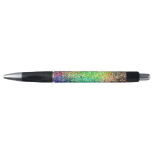 Cool Multicolor Retro Glitter & Sparkles Pattern Pen
