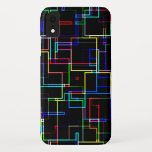 COOL Multicolored Striped Pattern iPhone XR Case