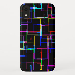 COOL Multicolored Striped Pattern iPhone XR Case