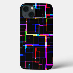 COOL Multicolored Striped Pattern  iPhone 13 Case