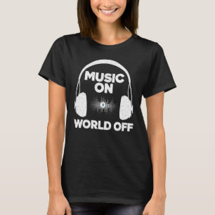 Cool Music Producer For Men Women Music Artist DJ  T-Shirt