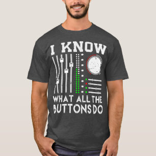 Cool Music Techno House Mixer DJ s Gift T-Shirt