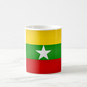 Cool Myanmar Flag Coffee Mug