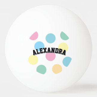 Cool Name Template Ping Pong Ball