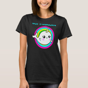 Cool Narwhal For Men Women Rainbow Tusk Sea Unicor T-Shirt