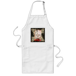 Cool National American Flag Murica Design Long Apron