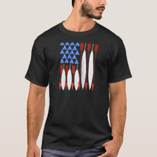 Cool Native American Flag Pride Usa Funny Patrioti T-Shirt