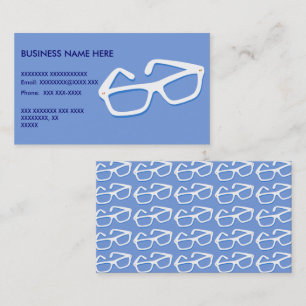 Cool Nerd Glasses Business Card