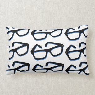 Cool Nerd Glasses Lumbar Pillow
