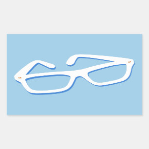 Cool Nerd Glasses Sticker