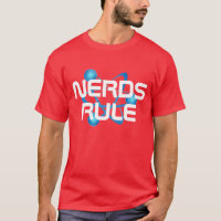 Cool Nerds Rule with Atom Symbol