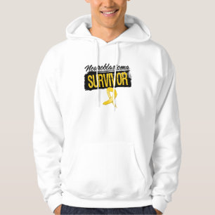 Cool Neuroblastoma Cancer Survivor Hoodie
