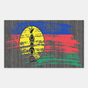 Cool New Caledonian flag design Sticker
