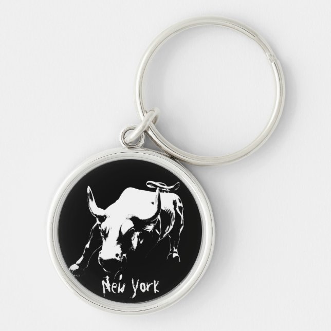 Cool New York Key Chain New York Souvenir Keychain (Front)