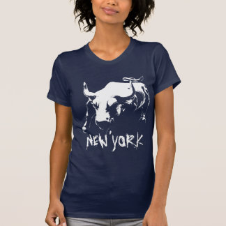 Cool New York Tank Top Women's NY Bull Shirt