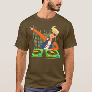Cool Nightclub DJs Remix Club Mix Music DJ Dance T-Shirt