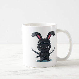 Cool Ninja Bunny Costume For Funny Samurai Easter Coffee Mug