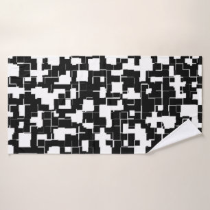 Cool noir et blanc Tendance Motif élégant