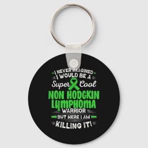 Cool Non Hodgkin Lymphoma Warrior Non Hodgkin Lymp Keychain