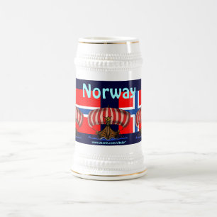 Cool Norway beer mug design