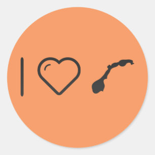 Cool Norway Classic Round Sticker
