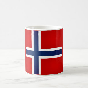 Cool Norwegian Flag Coffee Mug