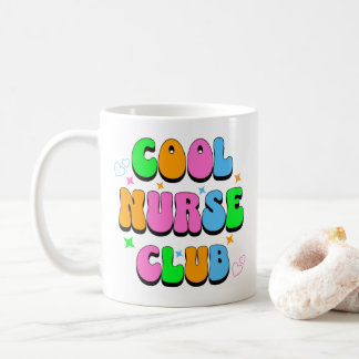Cool nurse club coffee mug