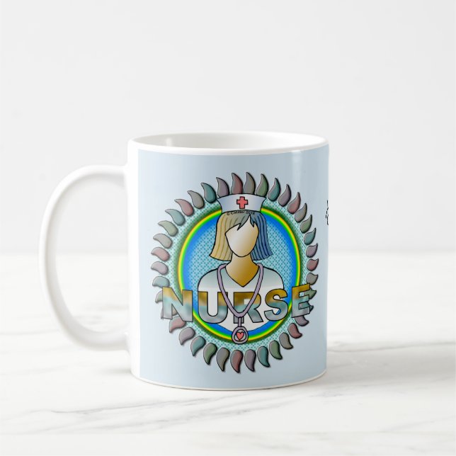 Cool nurse  coffee mug (Left)