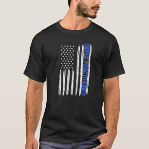 Cool Nurse Practitioner Flag for Nurse Practition T-Shirt