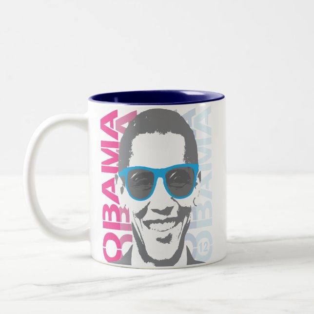 Cool Obama 2012 Coffee Mug (Left)