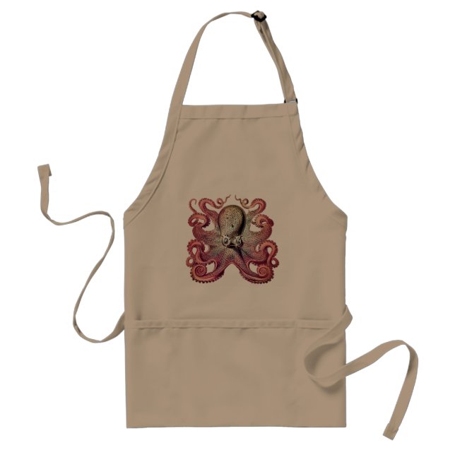 Cool octopus standard apron (Front)