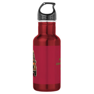 Cool Off-Road Capybara Camping Custom 532 Ml Water Bottle