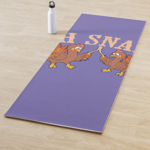 Cool Oh Snap!  Funny Turkey With Wishbone Thanksgi Yoga Mat