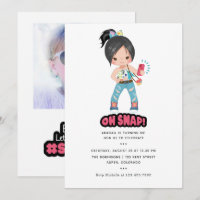 Cool Oh Snap! Selfie Girl Birthday Party