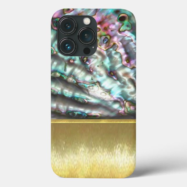 Cool Oil and Water Abalone Shell design Case-Mate iPhone Case (Back)