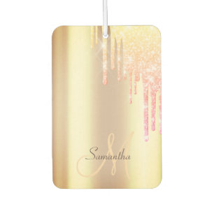Cool Ombre Glitter Drips Air Freshener
