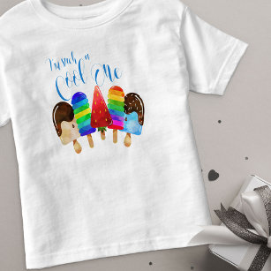 Cool One Boys 1st Birthday Popsicle Toddler T-shirt